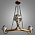 Luxury Montalembert Chandelier - 3 Lights 3D model small image 1