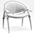 Onca Rope Dining Chair 3D model small image 3