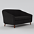 Modern Garda Sofa, 1500x720x720 3D model small image 1