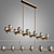 Elegant Montalembert Chandelier - Illuminate Your Space 3D model small image 1