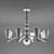 Elegant Hinkley Zelda Chandelier 3D model small image 3