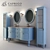 Elegant Caprigo Imperio Furniture Set 3D model small image 1