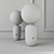 Hand Blown Glass Aballs Pendant 3D model small image 2