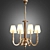Carmen Crystal Chandelier 3D model small image 1