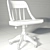 Elegant Keating Desk Chair 3D model small image 3