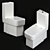 Metropolitan Collection 620x337 Toilet 3D model small image 1