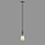 Hinkley Zelda Pendant Light 3D model small image 1