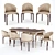 Wansheng Table and Chair Set 3D model small image 1