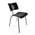 Modern Elegance: Herman Miller Eames Dining Chair 3D model small image 1