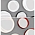 Handcrafted LED Wall Light Set 3D model small image 3