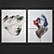 Elegant Caleb Hahne Art Collection 3D model small image 3
