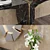 Luxury Console, Mirror & Wall Light Set 3D model small image 2