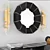 Luxurious Dining Set: Table, Chair, Wall Light & Mirror 3D model small image 2