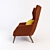 Scandinavian Logan Chair: Sleek and Stylish 3D model small image 2