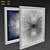 Silver Sunburst on Blue Canvas Print 3D model small image 3