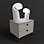 Contemporary Glass Lighting - Vistosi Bissa 3D model small image 2