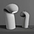 Contemporary Glass Lighting - Vistosi Bissa 3D model small image 3