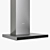 Siemens iQ700 60cm Wall Chimney Hood 3D model small image 1