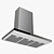 Siemens iQ700 90cm Wall Chimney Hood 3D model small image 2