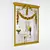 Classic Gold Mirror - 1130x1600 3D model small image 1