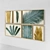 Palm Leaf Wall Décor Set 3D model small image 2