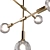 Elegant Brass Chandelier | Art. 3961 3D model small image 2