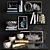 Versatile 24-Piece Decor Set 3D model small image 1