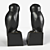 Eichholtz Owl Bookends, Set of 2 3D model small image 2