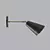 Sleek Tilt Cone Wall Sconce 3D model small image 2