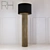 Sleek French Design Floor Lamp 3D model small image 1