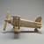 'Sky Soarer' Wooden Toy Plane 3D model small image 2