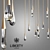 Elegant Pour Chandelier by Liberty 3D model small image 1