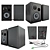 Powerful 2.0 Edifier R1100 Speakers 3D model small image 2