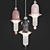 Preciosa Siren: Captivating Glass Light 3D model small image 1