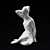 KERA 3D Resting Goddess 3D model small image 1