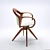 Modern Elegance: Norah Chair 3D model small image 2
