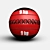 Low Poly Ball: OBJ Textured 3D model small image 1