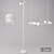 Elegant Avian Glow: Zhili Liu Bird Lamps 3D model small image 1