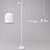 Elegant Avian Glow: Zhili Liu Bird Lamps 3D model small image 3