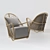 Title: Arne Jacobsen Charlottenborg Chair 3D model small image 1