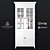 Elegant Dantone Showcase-Buffet 3D model small image 1