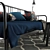 Stylish Fyresdal Daybed & Hemnes 8-Drawer Dresser 3D model small image 2