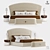 Luxury Italian Turri Vogue Bedroom Set 3D model small image 1