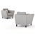 Stylish and Comfortable Ikea BANKERYD 3D model small image 2
