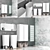 Elegant Bathroom Set: REXA Design 3D model small image 1