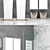 Elegant Bathroom Set: REXA Design 3D model small image 2