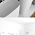 Elegant Bathroom Set: REXA Design 3D model small image 3
