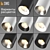 Lumker VL-Base: Stylish Aluminum LED Light 3D model small image 2