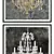 Kartina_31 2014: White Gold Diamonds Square Canvas Art 3D model small image 2