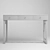 Garda Decor Console: Elegant MDF & Chrome 3D model small image 2